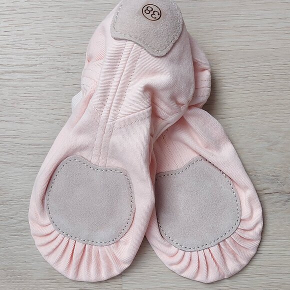 Stretch Cotton Ballet Slippers - Picture 3 of 11